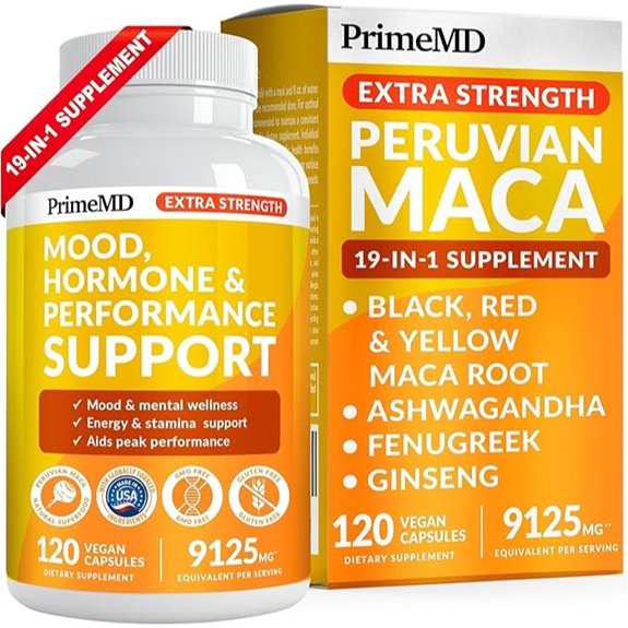 19-in-1 Maca Root Capsules with Adaptogens (120 ct)