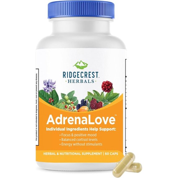 AdrenaLove Stress & Energy Support Supplement with Adaptogens