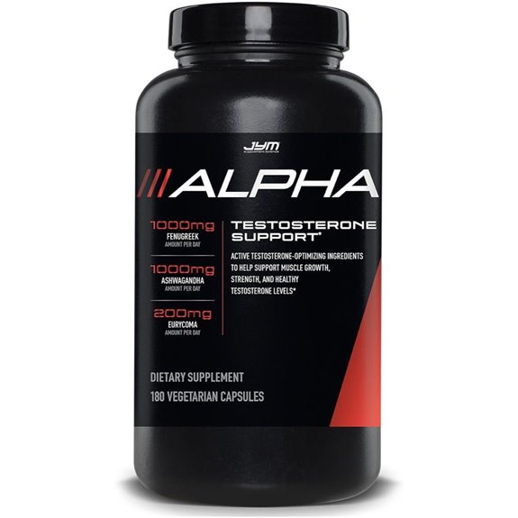 Alpha JYM Testosterone Support: Male Vitality & Hormone Optimization