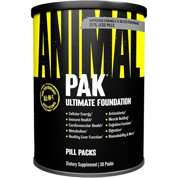 Animal Pak All-in-One Multivitamin for Men & Women (30 Count)