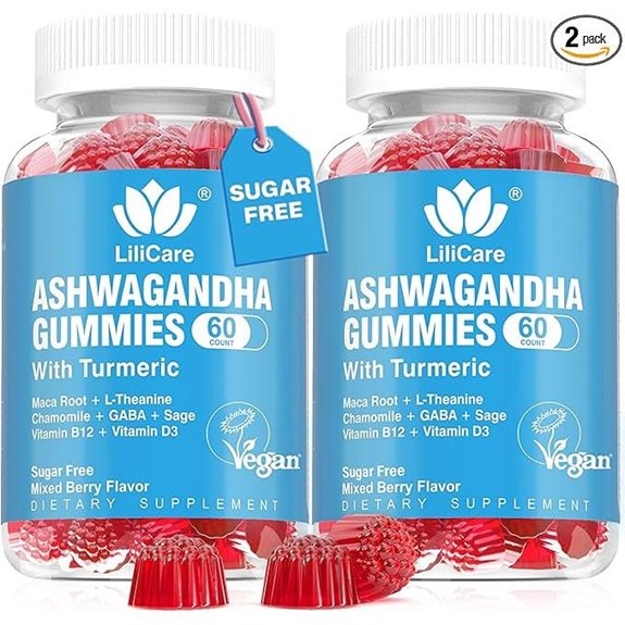 Ashwagandha Gummies 2000mg | Sugar Free Vegan