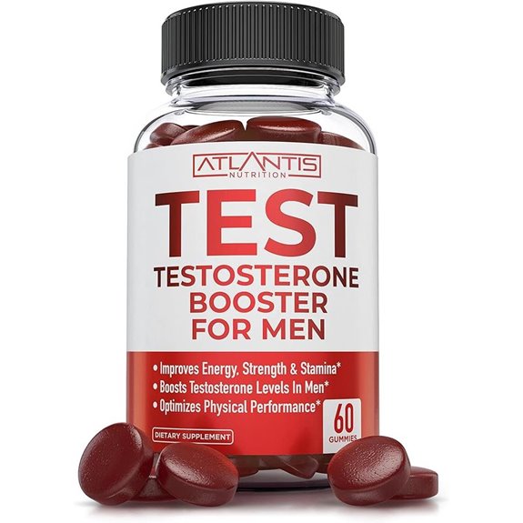Atlantis Testosterone Booster Gummies for Men (60)