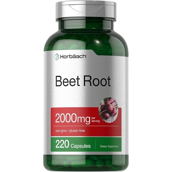 Horb&auml;ach Beet Root Powder Capsules (220)