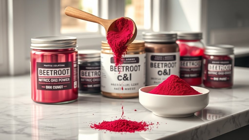 beetroot powder dose purity testing