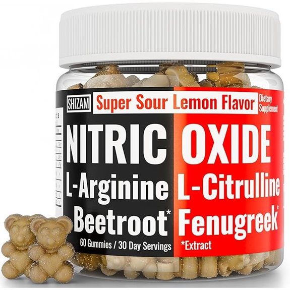 SHIZAM Beets Nitric Oxide Gummies with L-Arginine