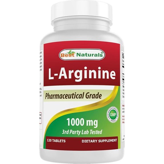 Best Naturals L-Arginine 1000 mg Tablets