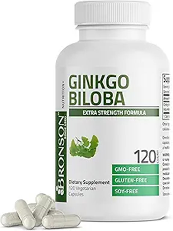 Bronson Ginkgo Biloba Extra Strength Memory Support (120)