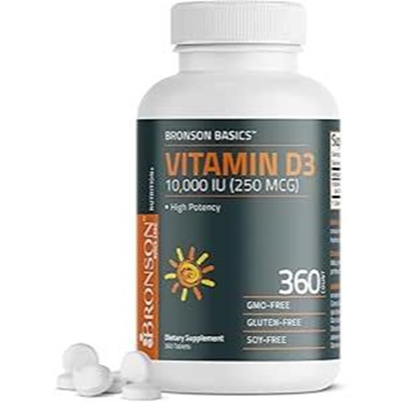 Bronson Vitamin D3 10,000iu 1 Year Supply