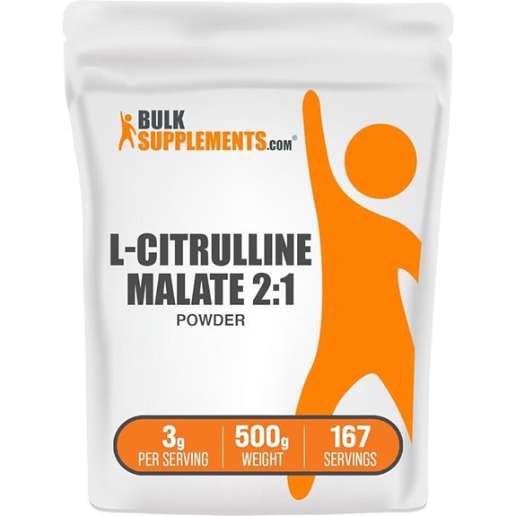 BulkSupplements L-Citrulline Malate 2:1 Powder (500g)