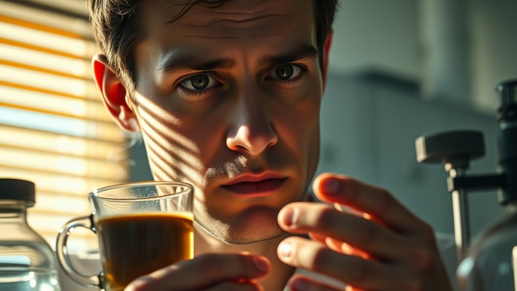 caffeine modulates testosterone subtly