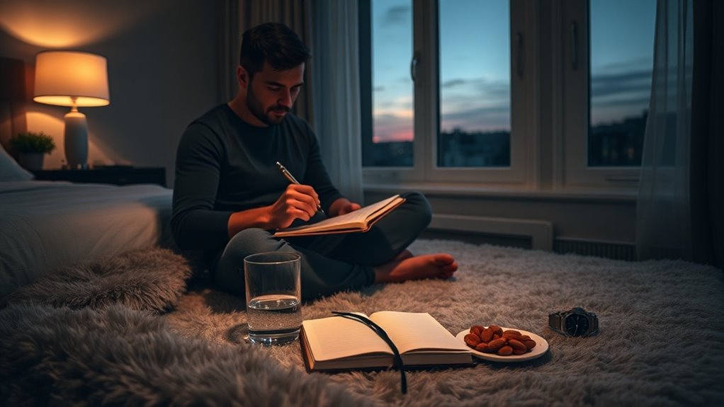 calm consistent evening routine