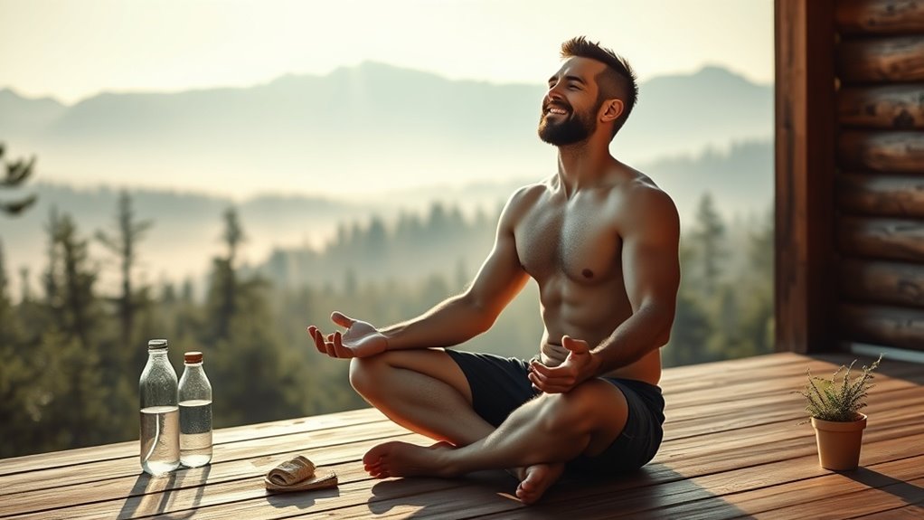 calm energy supports male resilience