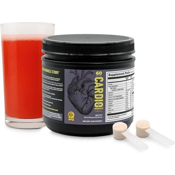 Cardio Miracle Nitric Oxide Supplement with Beetroot Powder