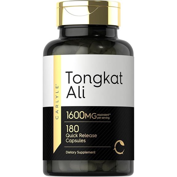 Carlyle Tongkat Ali 1,600mg Capsules (180 Count)
