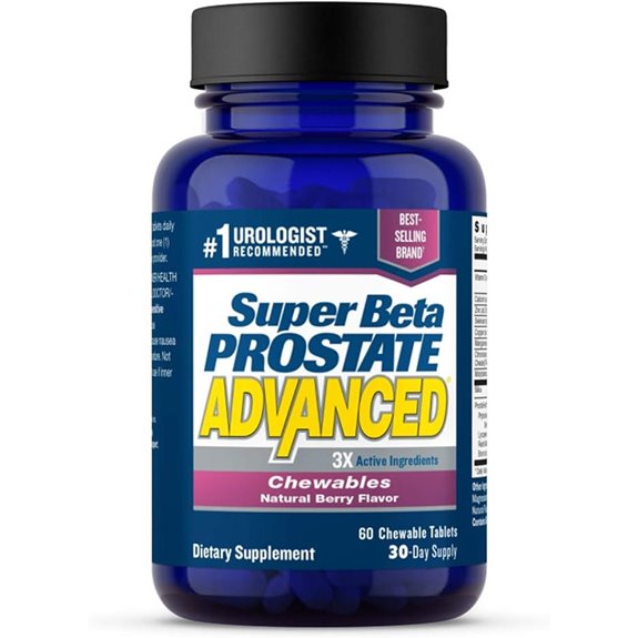 SUPER BETA PROSTATE Chewables for Men's Health (60)