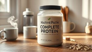 NativePath Complete Protein – Clean Protein Blend Favored For Lean Mass and Digestive Ease