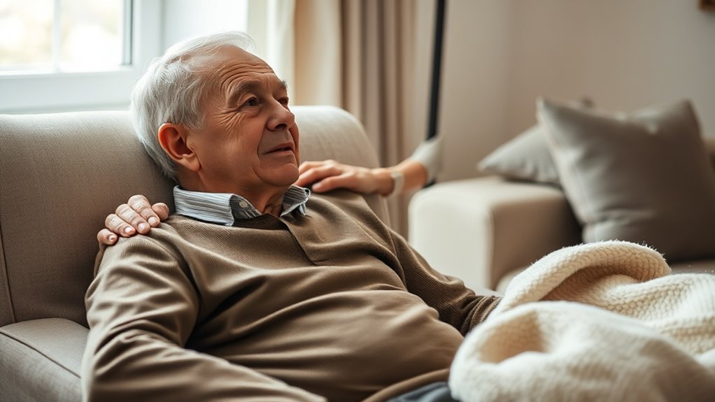 comfort focused aging male care