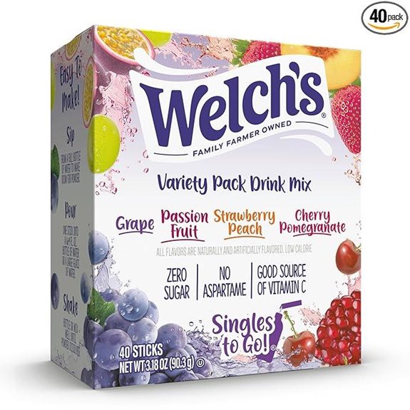 Welch's Singles To Go Drink Mix Variety Pack