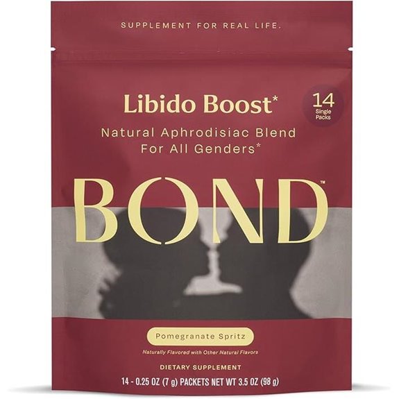 BOND Libido Booster: Effervescent Pomegranate Drink Mix (14)