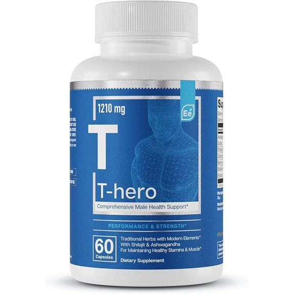 Essential Elements T-Hero Daily Testosterone Support (60 Count)