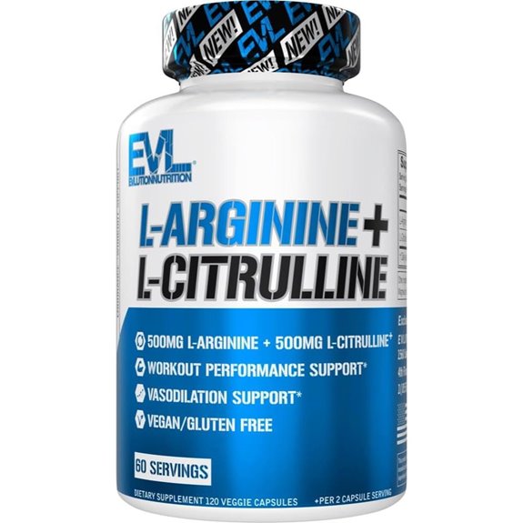 Evlution L-Arginine + L-Citrulline Endurance Supplement