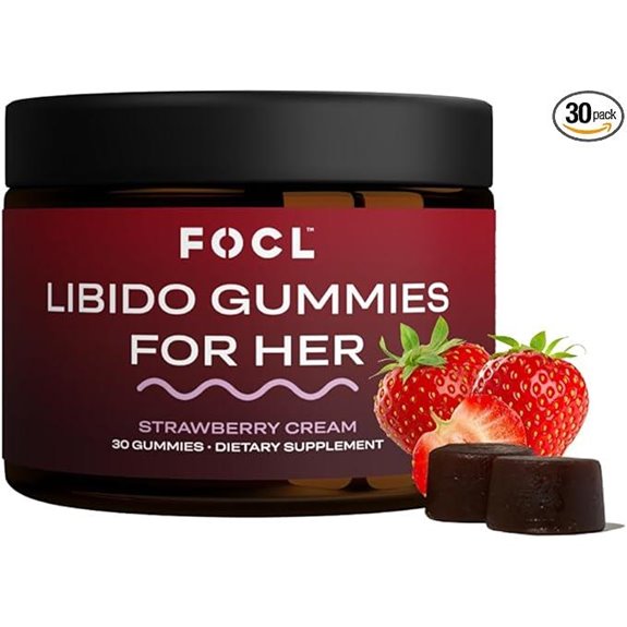 FOCL Female Libido Booster Gummies with Horny Goat Weed