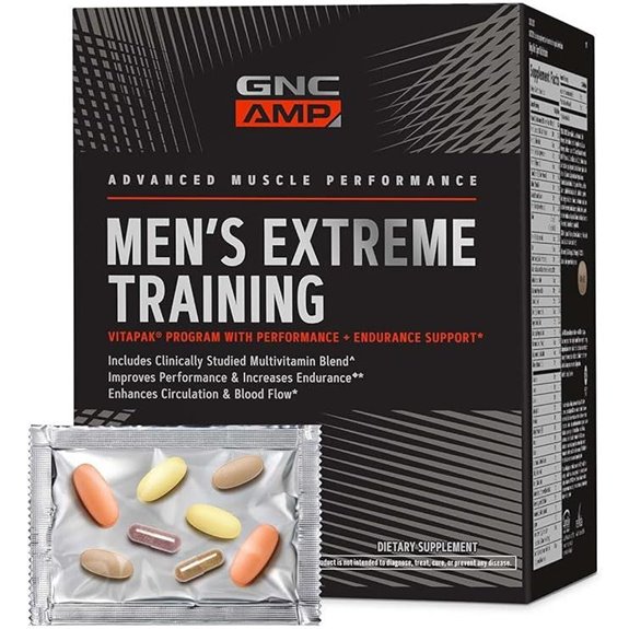GNC AMP Men&rsquo;s Extreme Training Vitapak (30 Days)