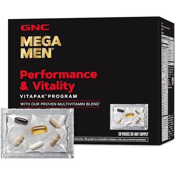 GNC Mega Men Vitality Vitapak: 30 Packs
