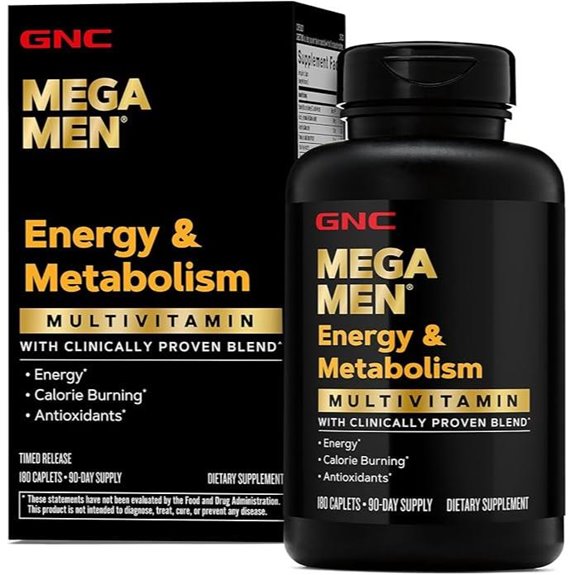 GNC Mega Men Energy & Metabolism Multivitamin