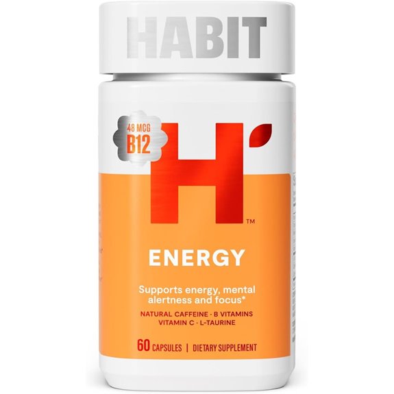 Habit Energy Supplement: Focus Alertness Caffeine B/C Vitamins