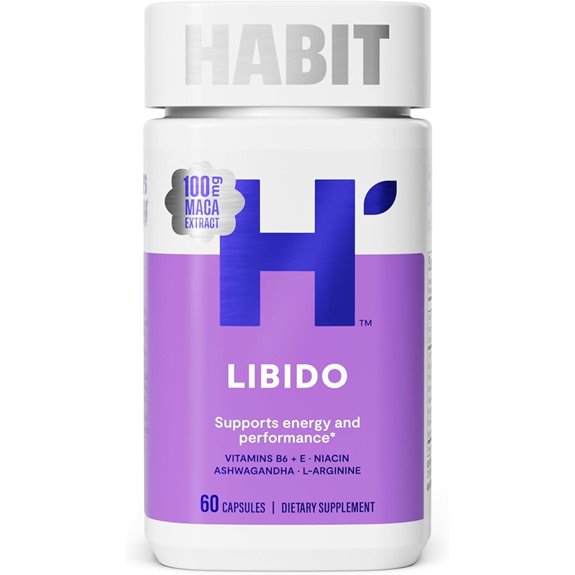Habit Libido Supplement: Natural Aphrodisiac Blend (60 Caps)