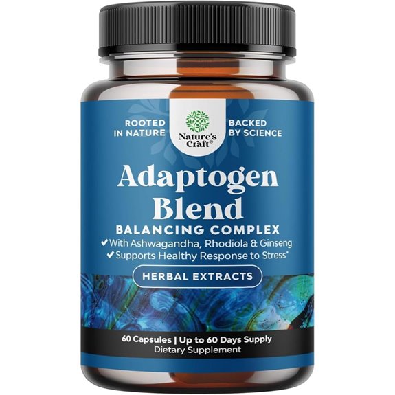 Herbal Adaptogen Mood Support Supplement (60ct)