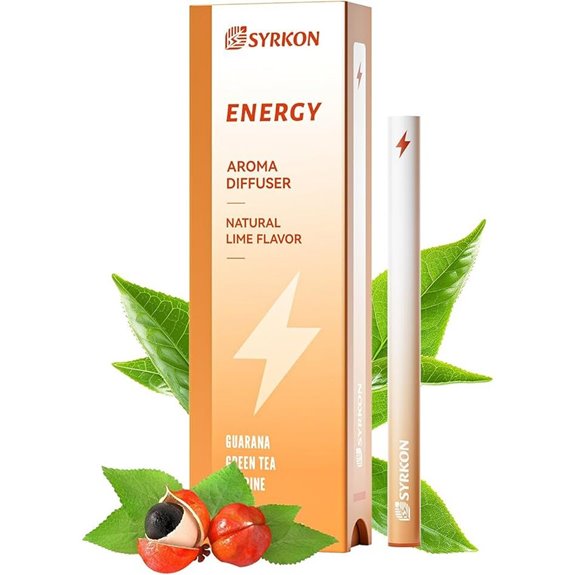Herbal Diffuser Pen: Energy Boost & Focus (600 Uses)
