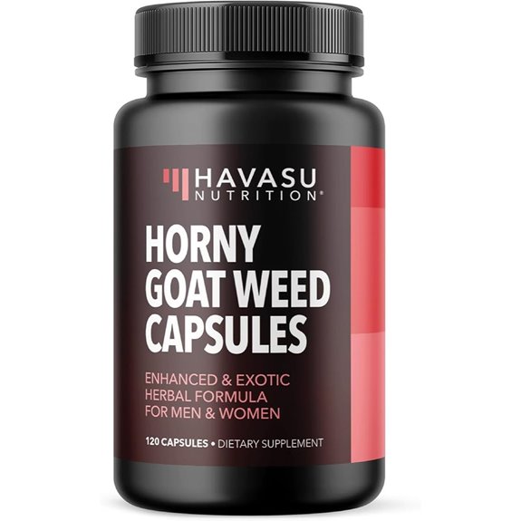 Herbal Horny Goat Weed Capsules for Men & Women