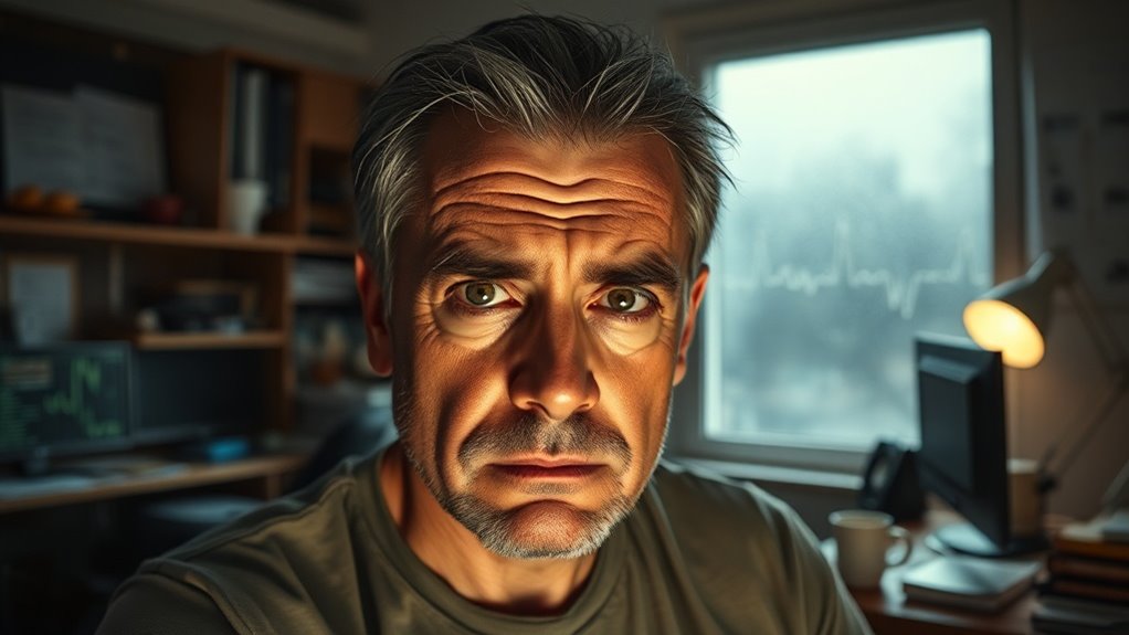 hidden stress undermines testosterone signaling