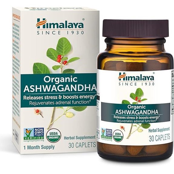 Himalaya Organic Ashwagandha Root - 30 Day Supply