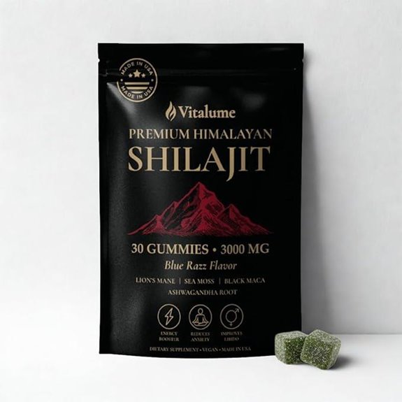 Himalayan Shilajit Gummies with Ashwagandha & Sea Moss