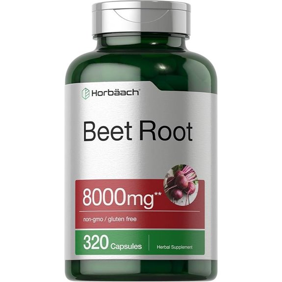 Horb&auml;ach Beet Root Powder Capsules 8000mg (320)