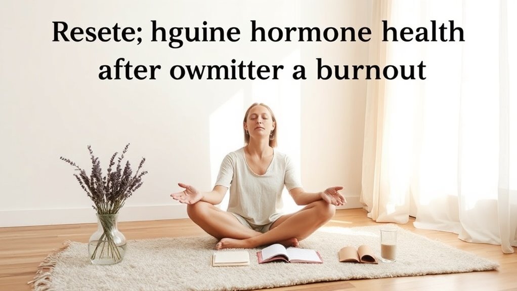 hormones shift with burnout recovery