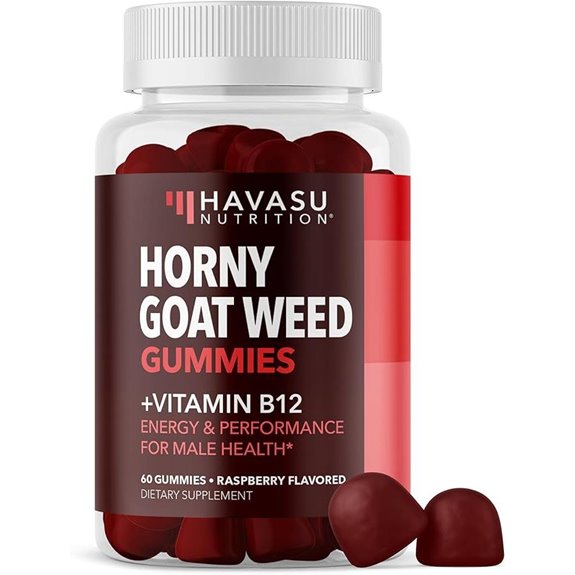 Horny Goat Weed Gummies with Vitamin B12 (60)