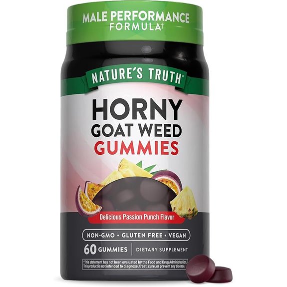 Horny Goat Weed Gummies with Maca Root (60)