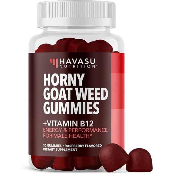 Horny Goat Weed Gummies with B12 (30 Count)