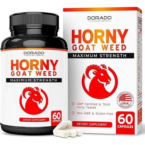 Horny Goat Weed for Men and Women 60 Count