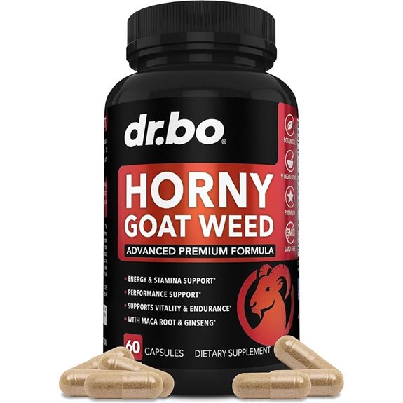Horny Goat Weed 1590mg Male Enhancement Pills (60)