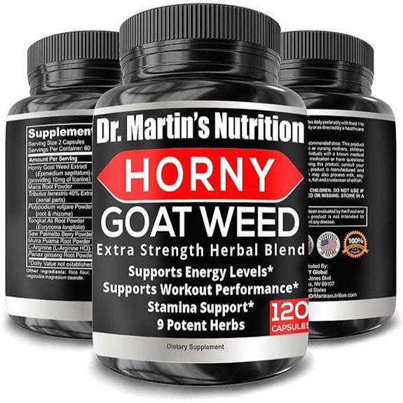 Horny Goat Weed 1590mg Supplement for Energy & Performance
