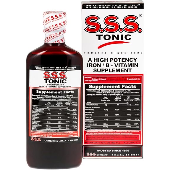Iron & Vitamin B Tonic Supplement (10 fl oz)