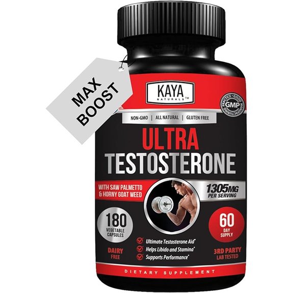 Kaya Naturals UltraTest Men’s T Booster Supplement