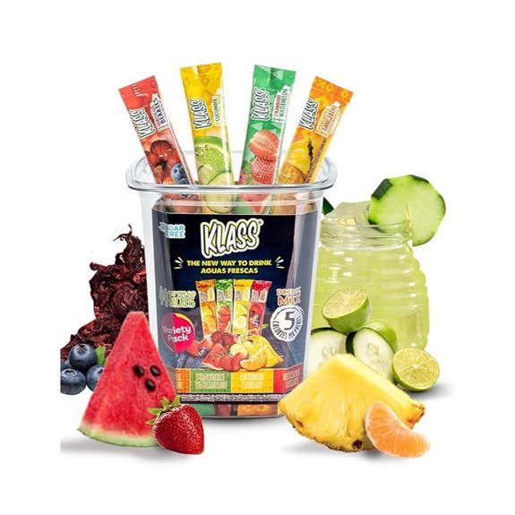 Klass Agua Frescas Sugar Free Drink Mix Packets