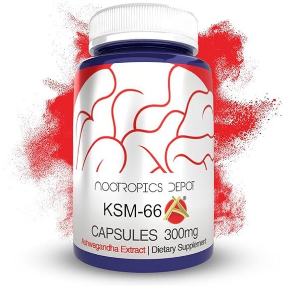 KSM-66 Ashwagandha Capsules 300mg (180)