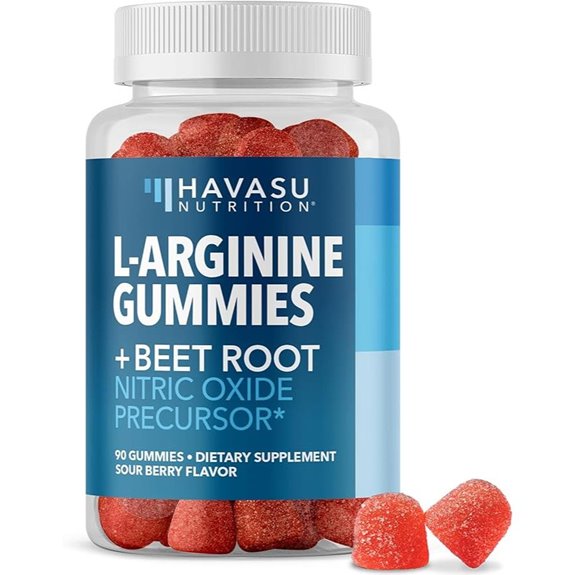 L-Arginine Gummies with L-Citrulline and Beet Root